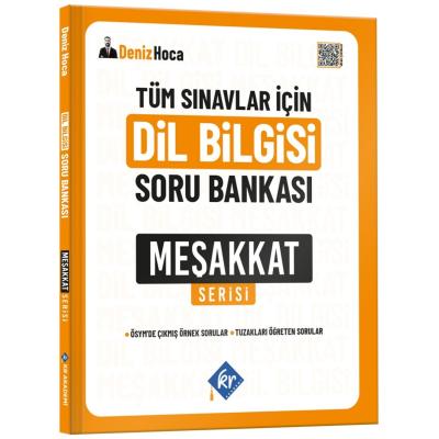 KR Akademi Yayınları Deniz Hoca Tüm Sınavlar İçin Meşakkat Serisi Dil Bilgisi Soru Bankası