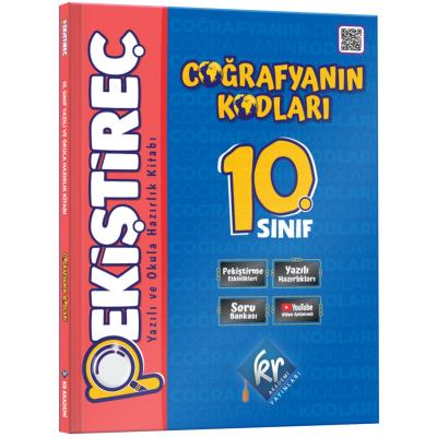 Kr Akademi Yayınları Coğrafyanın Kodları 10. Sınıf Coğrafya Pekiştireç Yazılı Ve Okula Hazırlık Kitabı