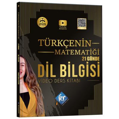 Kr Akademi Yayınları Gamze Hoca Türkçenin Matematiği Tüm Sınavlar İçin 21 Günde Dil Bilgisi Video Ders Kitabı
