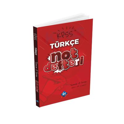 Kr Akademi Yayınları KPSS Türkçe Konu Anlatımlı Not Defteri 
