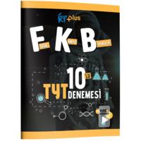 Kr Akademi Yayınları KR Plus Fizik-Kimya-Biyoloji FKB 10 TYT Denemesi 