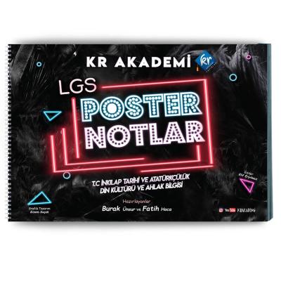 Kr Akademi Yayınları Lgs İnkılap Tarihi Ve Atatürkçülük Din Kültürü Ve Ahlak Bilgisi Poster Notları