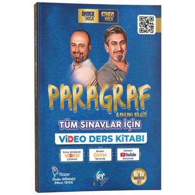 Kr Akademi Yayınları Önder Hoca & Ethem Hoca Tüm Sınavlar Için Paragraf Ve Anlam Bilgisi Video Ders Kitabı