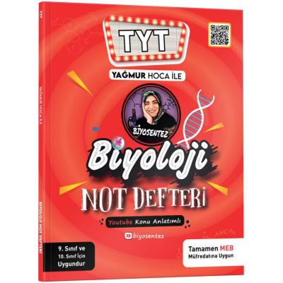 Kr Akademi Yayınları Yağmur Hoca Ile Tyt Biyosentez Biyoloji Not Defteri Tamamı El Yazılı