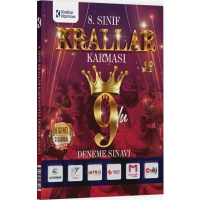 Krallar Karması LGS 8. Sınıf Tüm Dersler 9 Deneme