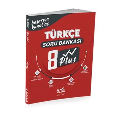 KVA Yayınları LGS 8. Sınıf  Türkçe Plus Serisi Soru Bankası