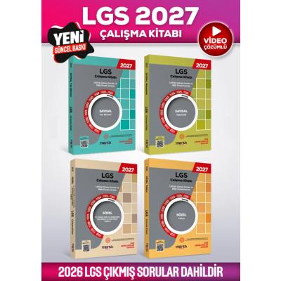 Marka Yayınları 2027 Güncel 8. Sınıf LGS Çıkmış Sorular ve MEB Örnek Soruları Çalışma Kitabı Seti