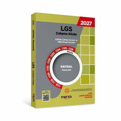 Marka Yayınları 2027 MEB LGS 8. Sınıf Sayısal Matematik Çalışma Kitabı Çıkmış Sorular ve Örnek Sorular