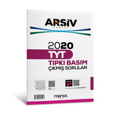 Marka Yayınları 2020 TYT ARŞİV SERİSİ Tıpkı Basım Çıkmış Sorular Tamamı Video Çözümlü