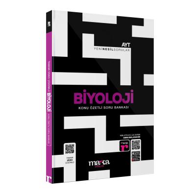 Marka Yayınları Ayt Biyoloji Konu Özetli Yeni Nesil Soru Bankası Tamamı Video Çözümlü