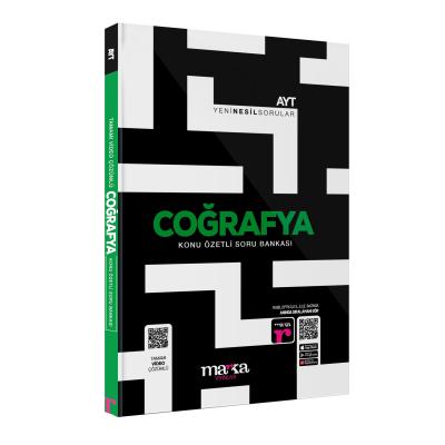 Marka Yayınları Ayt Coğrafya Konu Özetli Yeni Nesil Soru Bankası Tamamı Video Çözümlü