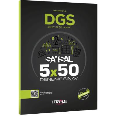 Marka Yayınları Dgs Sayısal 5X50 Deneme Sınavı Tamamı Çözümlü Açıklanan Yeni Müfredat