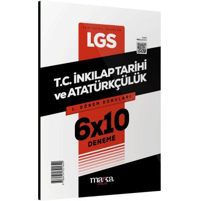 Marka Yayınları Lgs 8. Sınıf 1.Dönem Konuları T.c. İnkılap Tarihi Ve Atatürkçülük 6 Deneme