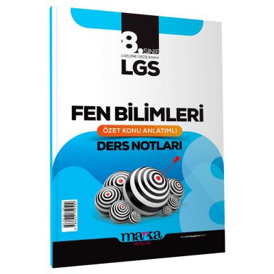 Marka Yayınları Lgs 8. Sınıf Odak Noktası Fen Bilimleri Özet Konu Anlatımlı Ders Notları