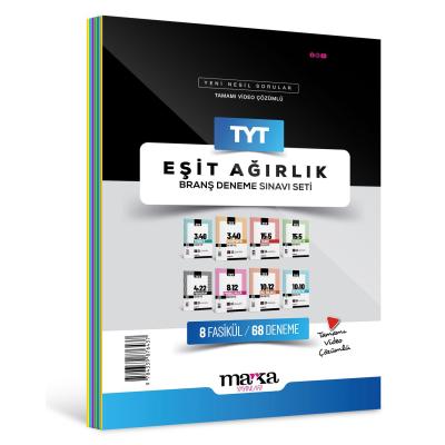 Marka Yayınları Tyt Eşit Ağırlık Branş Deneme Sınavı Seti 8 Fasikül 68 Deneme