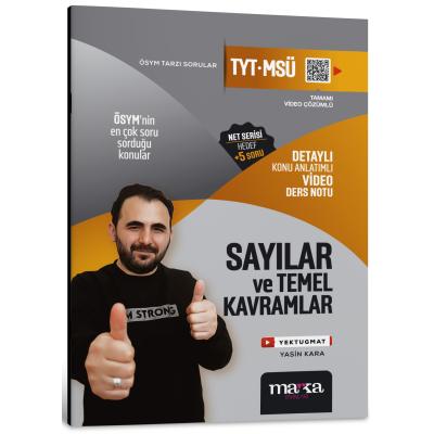 Marka Yayınları Tyt – Msü Sayılar Ve Temel Kavramlar Detaylı Konu Anlatımlı Ders Notu