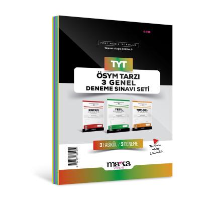 Marka Yayınları Tyt Ösym Tarzı 3 Genel Deneme Sınavı Seti Tamamı Video Çözümlü