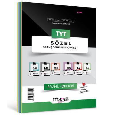 Marka Yayınları Tyt Sözel Branş Deneme Sınavı Seti 6 Fasikül 53 Deneme
