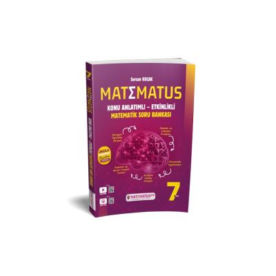 Matematus 7. Sınıf Matematik Konu Anlatımlı Etkinlikli Soru Bankası
