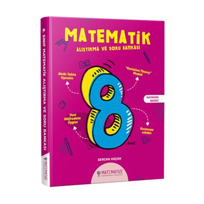 Matematus Yayınları LGS 8. Sınıf Matematik Alıştırma ve Soru Bankası 