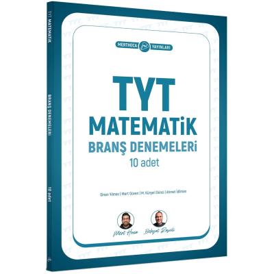 Mert Hoca Yayınları TYT Matematik Branş Denemeleri 10 Adet