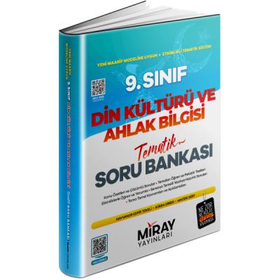 Miray Yayınları 9. Sınıf Din Kültürü ve Ahlak Bilgisi Tematik Konu Özetli Soru Bankası