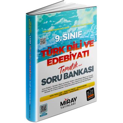 Miray Yayınları 9. Sınıf Türk Dili ve Edebiyatı Tematik Konu Özetli Soru Bankası
