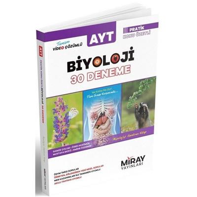Miray Yayınları AYT Biyoloji 30 Deneme