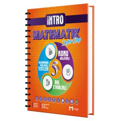 Mozaik Yayınları 5. Sınıf Matematik İntro Defter Kitap