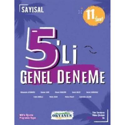 Okyanus Yayınları 11. Sınıf 5'Li Sayısal Deneme