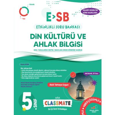 Okyanus Yayınları 5. Sınıf Classmate (ESB) Din Kültürü Ve Ahlak Bilgisi Etkinlikli Soru Bankası