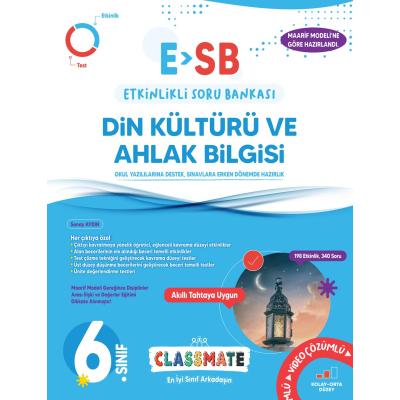 Okyanus Yayınları 6. Sınıf Classmate (ESB) Din Kültürü Ve Ahlak Bilgisi Etkinlikli Soru Bankası