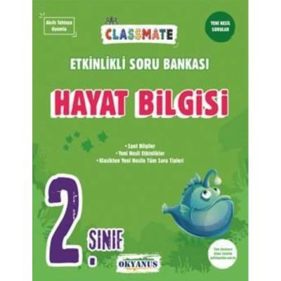 Okyanus Yayınları 2. Sınıf Classmate Hayat Bilgisi Etkinlikli Soru Bankası