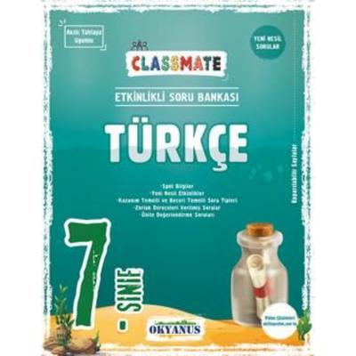 Okyanus Yayınları 7. Sınıf Classmate Türkçe Soru Bankası