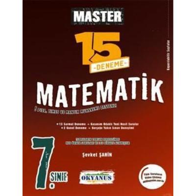 Okyanus Yayınları 7. Sınıf Master 15 Matematik Denemesi