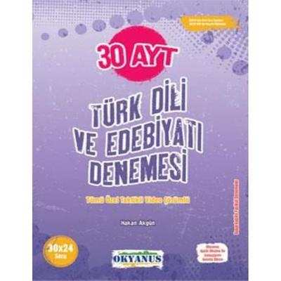 Okyanus Yayınları AYT 30 Türk Dili Ve Edebiyatı Denemesi