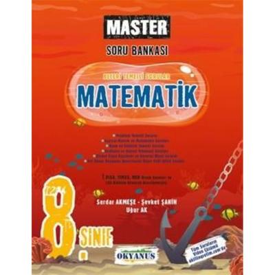 Okyanus Yayınları LGS 8. Sınıf Master Matematik Soru Bankası