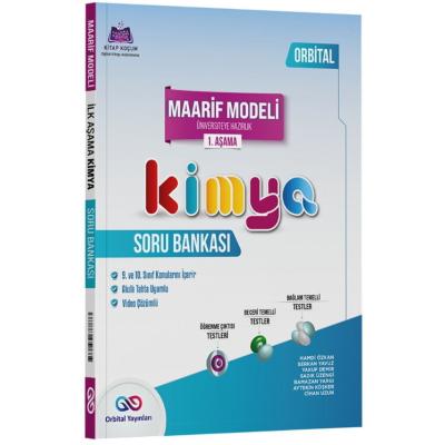 Orbital Yayınları Kimya Maarif Model 1. Aşama Soru Bankası