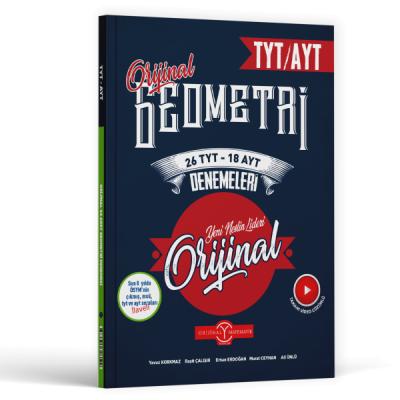 Orijinal Yayınları TYT AYT Geometri 26 TYT 18 AYT Deneme