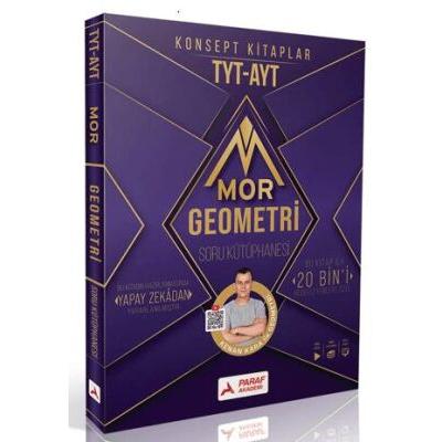 Paraf Akademi TYT AYT Mor Geometri Soru Bankası