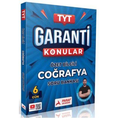 Paraf Akademi TYT Coğrafya Garanti Konular Soru Bankası