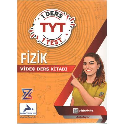 Paraf Yayınları Z Takımı TYT Fizik Video Ders Anlatım Kitabı