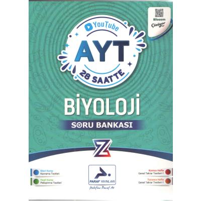 Paraf Yayınları Z Takımı AYT Biyoloji Soru Bankası