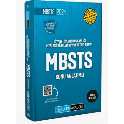 Pegem Yayınları 2024 Diyanet İşleri Başkanlığı Mesleki Bilgiler Seviye Tespit Sınavı MBSTS Konu Anlatımlı