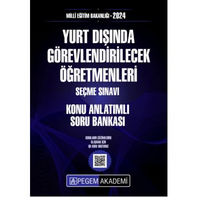 Pegem Yayınları 2026 MEB Yurt Dışında Görevlendirilecek Öğretmenleri Seçme Sınavı Konu Anlatımlı Soru Bankası