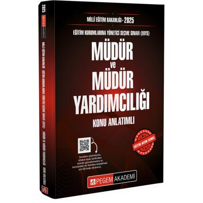 Pegem Yayınları 2026 MİLLİ EĞİTİM BAKANLIĞI MEB EKYS Müdür Ve Müdür Yardımcılığı Konu Anlatımlı