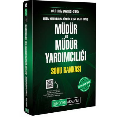 Pegem Yayınları 2026 MİLLÎ EĞİTİM BAKANLIĞI MEB EKYS Müdür Ve Müdür Yardımcılığı Soru Bankası