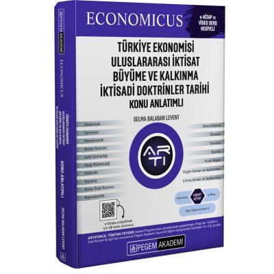 Pegem Yayınları KPSS A Grubu Economicus Türkiye Ekonomisi, Uluslararası İktisat, Büyüme ve Kalkınma, İktisadi Doktrinler Tarihi Konu Anlatımı