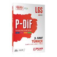 Puan Yayınları 8. Sınıf LGS Türkçe PDİF Konu Anlatım Föyleri