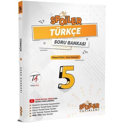 Spoiler Yayınları 5. Sınıf Türkçe Soru Bankası